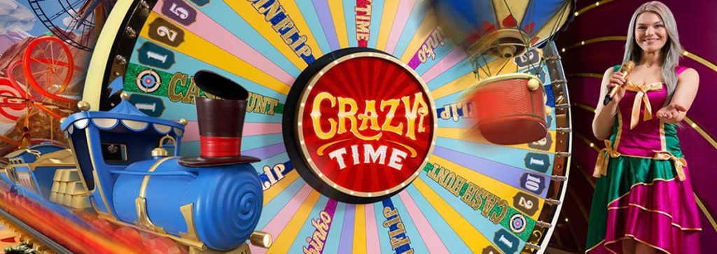Crazy Time van Evolution Gaming